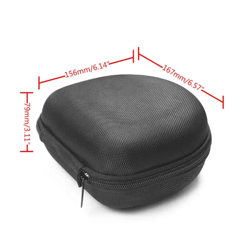 E9LB EVA Tas Jinjing Keras untuk Penutup Pelindung Headphone SONY WH-H910N WH-H810