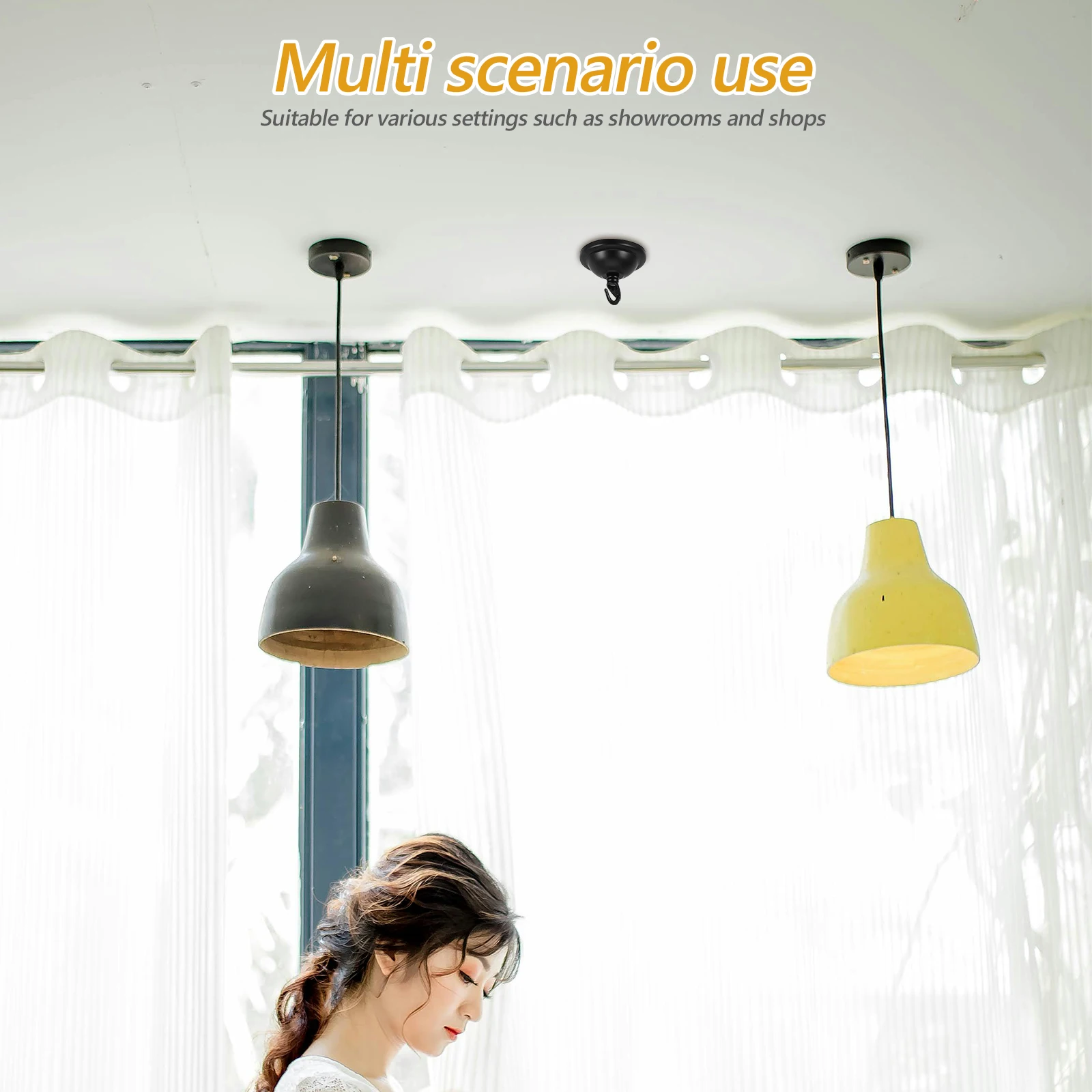 

Pull Chain Switch Replacement For Ceiling Fan Light Wall Lamp Iron Pull Rope Cord Durable Two-Wire Fixture Parts