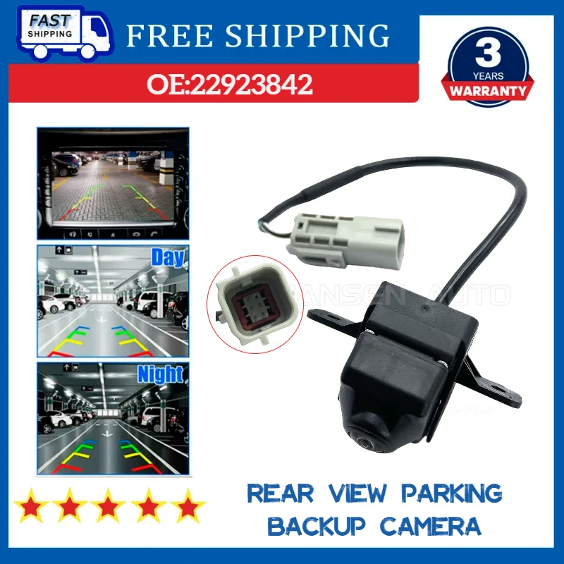 

22923842 Rear View Reverse Back Up Camera Parking Aid Replace 20860481 22883286 For Buick Lacrosse Chevrolet Malibu