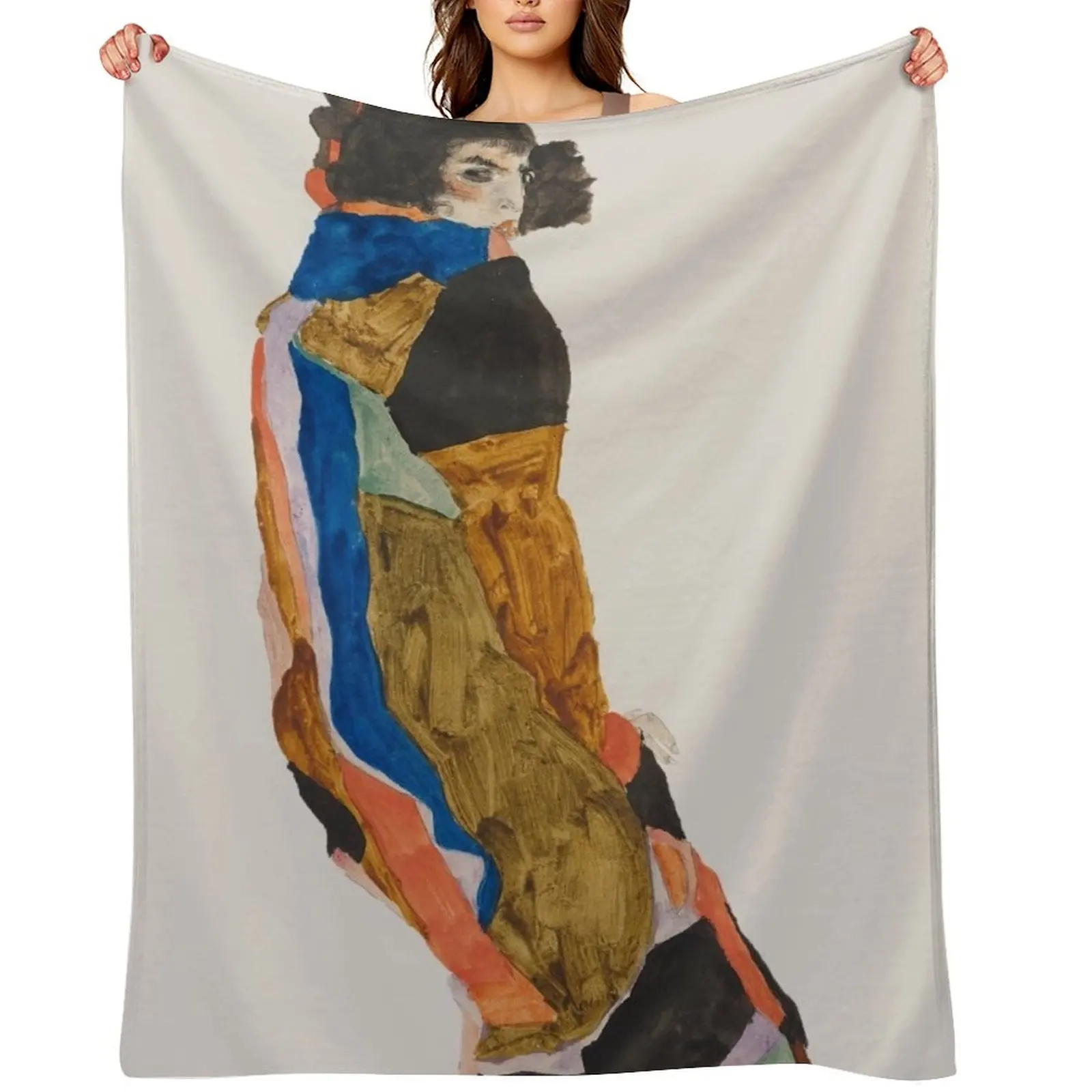 

Egon Schiele - Moa Throw Blanket Blankets For Bed heavy to sleep Travel Decorative Sofas Blankets