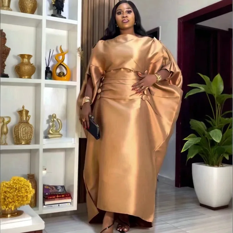 

African Dresses for Women Traditional Africa Clothing Dashiki Ankara Outfits Gown Abayas Robe Muslim Kaftan Maxi Long Dress 2026