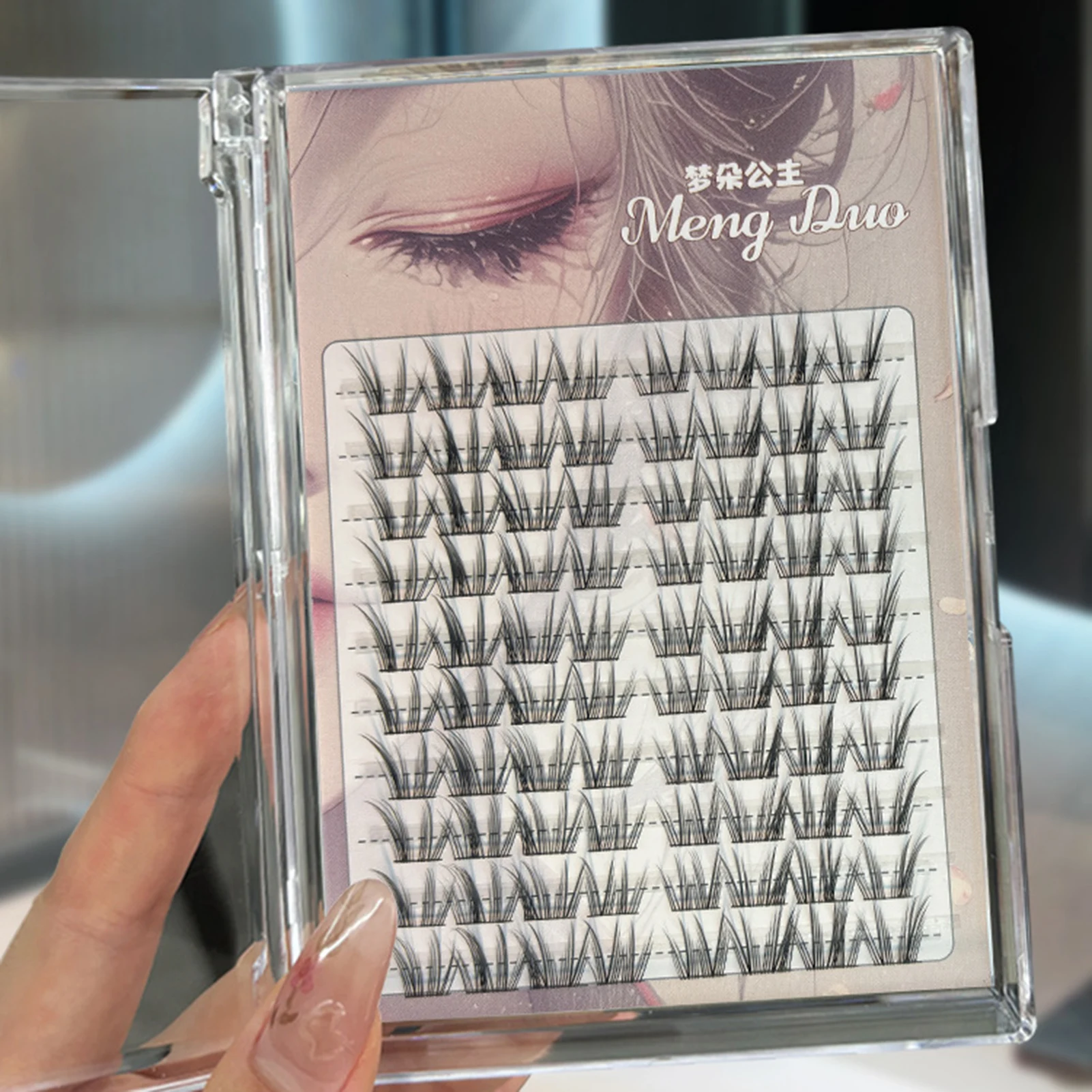 Daily 10-13mm Eyelash Clusters Black Natural Lash Clusters Perfect for Girls Night Out Eye Makeup