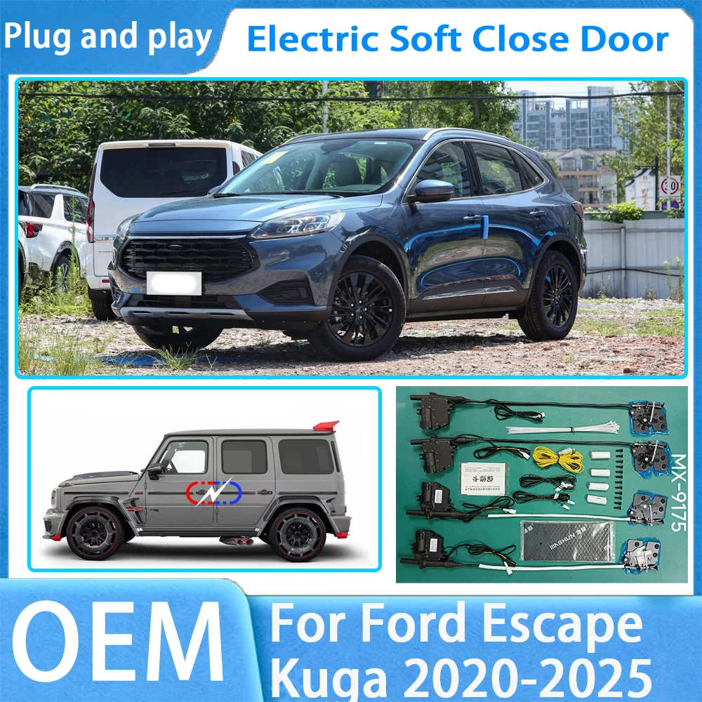 

for Ford Escape Kuga 2020-2025 OEM Car Soft Close Door System Automatic Electric Auto Pull Power Latch Power Closing Quiet