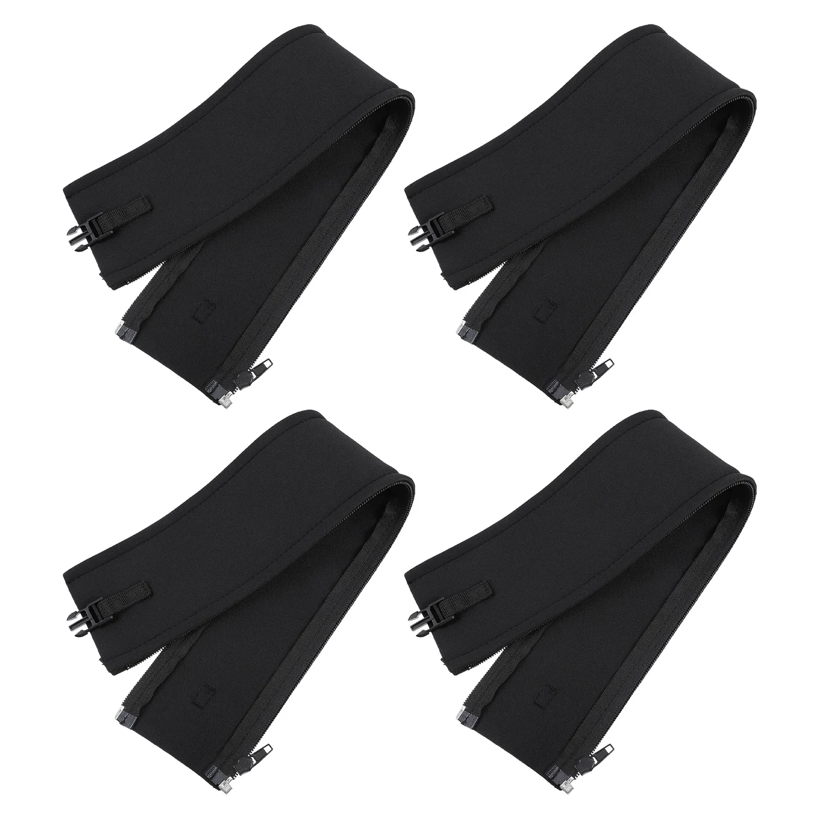 4pcs Neoprene Cable Sleeves Zipper Wire Organizer Sleeve For Cord Management Cable Protector Storage Bag Smooth Stretchy