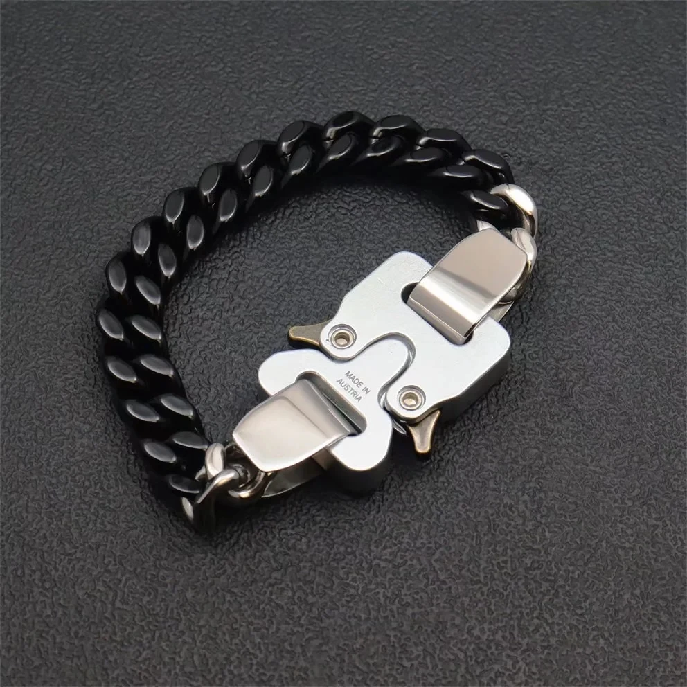 1017 ALYX Functional Bracelet Buckle High Quality Casual Fashion Men Women ALYX Accessories