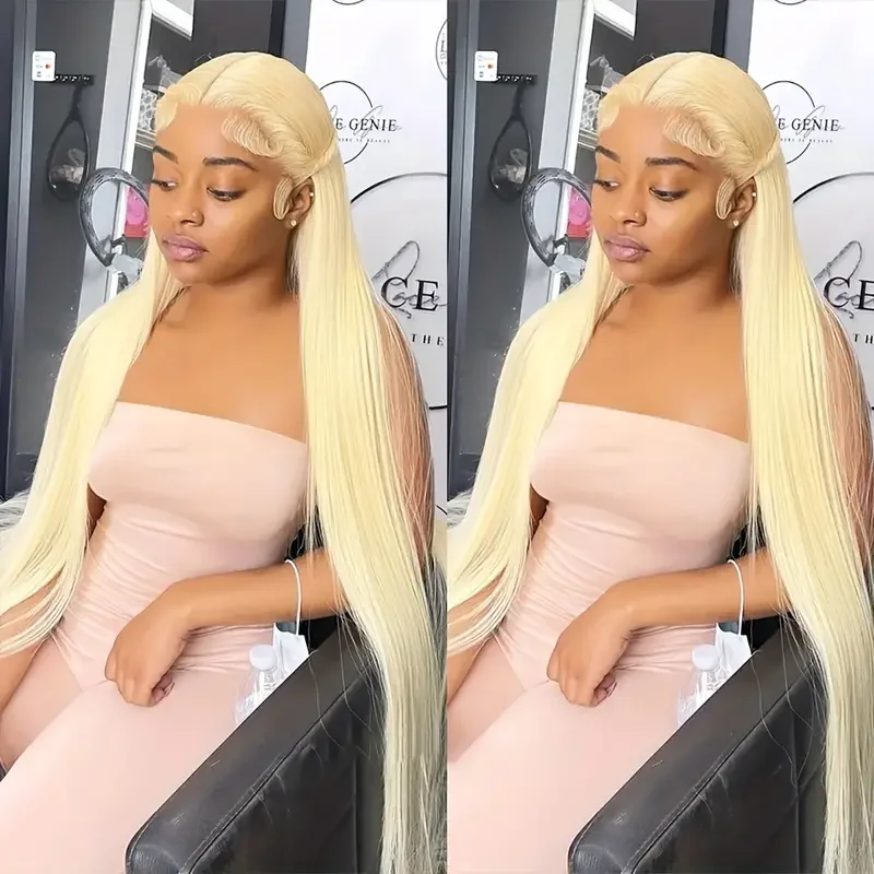 

blonde lace front wig human hair 613 hd lace frontal wig 13x6 straight wigs for women choice cheap wigs on sale clearance