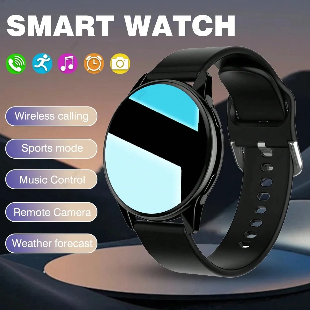 

New Smart Watch for Men Women-Answer/Make Call,Waterproof Outdoor Smartwatch with Custom Dial Wallpaper for Friends Holiday Gift