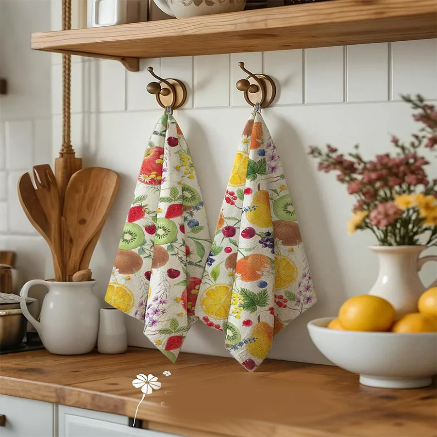 2 Stück, Küchentücher mit Fruc – Home Cooking Is The Best Bewertung und Preis