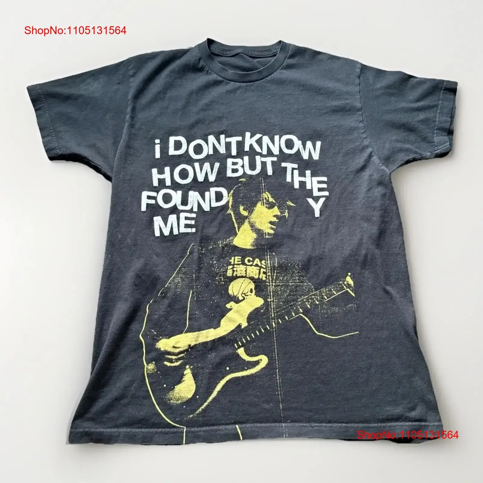 

IDKHow Band T Shirt Sz L Black Dallon Weekes Indie Pop But They Found Me vintage Washed Unisex Stretched Slightly Comfortable