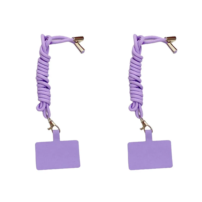 1/2 stücke Universal Einstellbare Telefon Lanyard Strap Handy Hängen Seil Neck Straps Anti-verloren Lanyards Handy Zubehör
