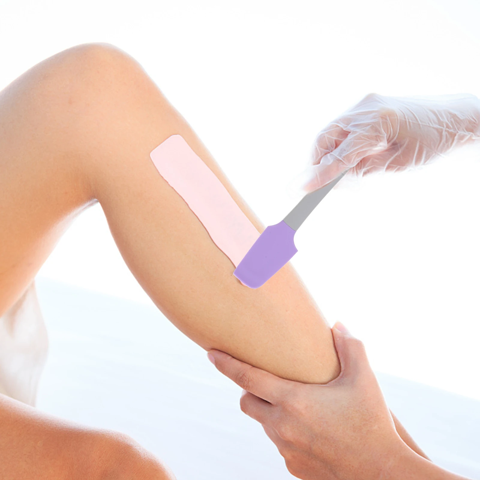 4 шт. силиконовые аппликаторы для воска, портативные восковые палочки без боли, безопасные для кожи, домашние восковые палочки для удаления волос, бытовые восковые палочки