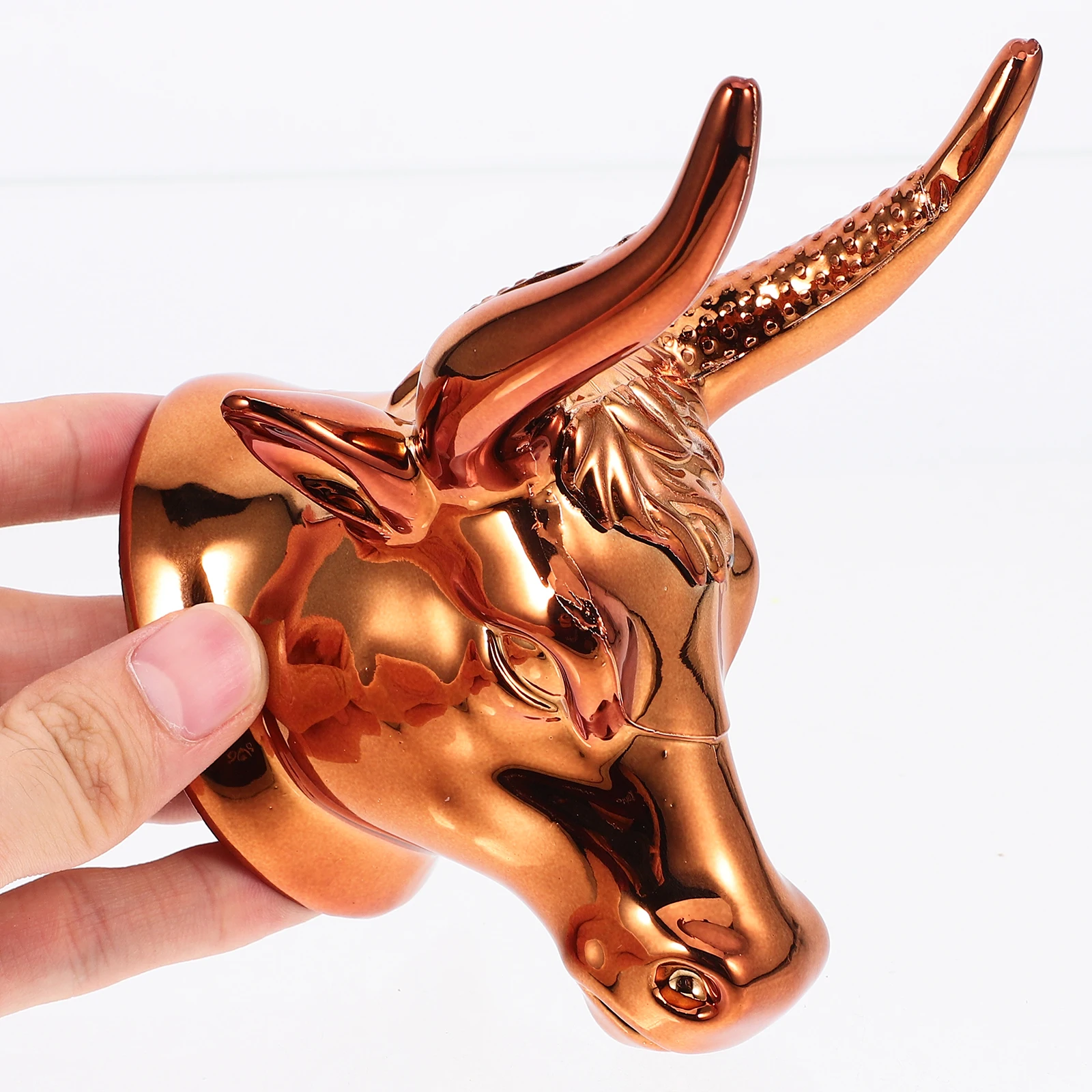 

1Set Creative Ox Head Guitar Hanger Sturdy Wall Mount Holder for Guitar Ukulele Violin Storage String Instrument Hanger Rack