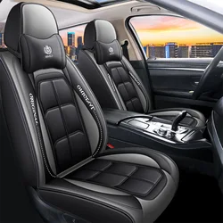 Leather Car Seat Covers for Lada Granta Kalina Largus 4x4 Priora Samara 2106 210 Vesta Xray Mini Clubman Cooper Countryman Coupe