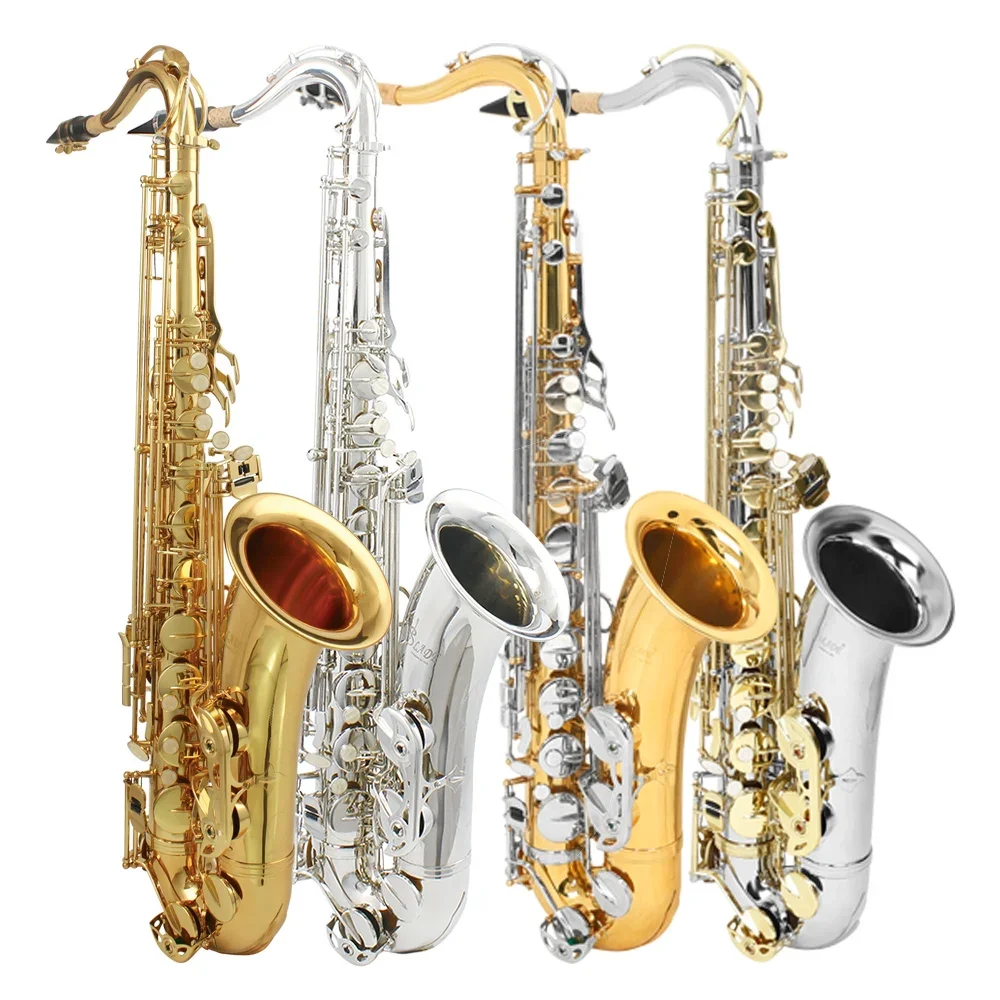 

Chinese Super Factory Offers Free OEM And Affordable Brass Tube Body Carving Bb Tenor Saxophone With Case