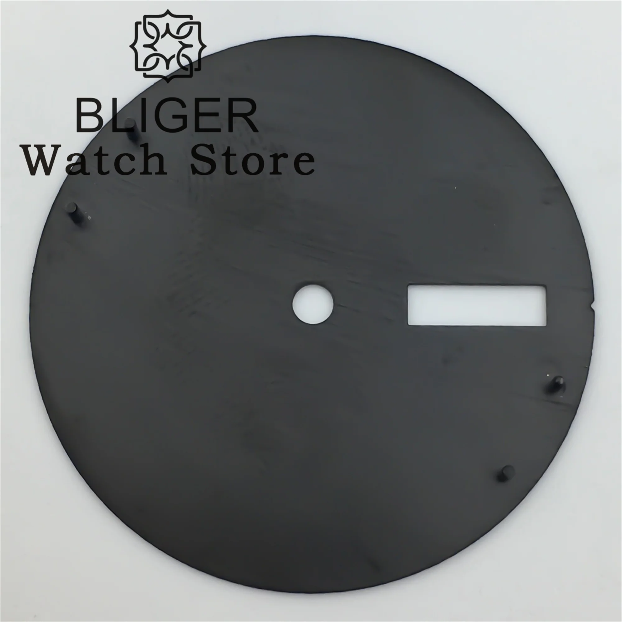 BLIGER NH36 Watch Dial 28.8mm Week date window Dial Green Luminous Watch Face Modified Watch Accessories Fit NH36 movements - Image 5