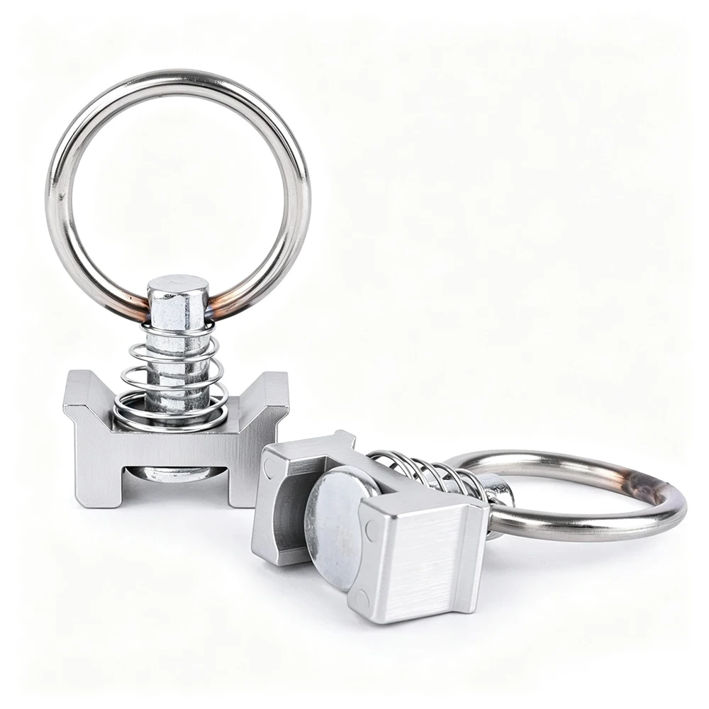 Tie Down Eye Bolt Fixing Loop Binding Ring 1 6 10 Pcs For Aviation Track Lashing Anchor Point Hook Fastener Aluminium T Slot