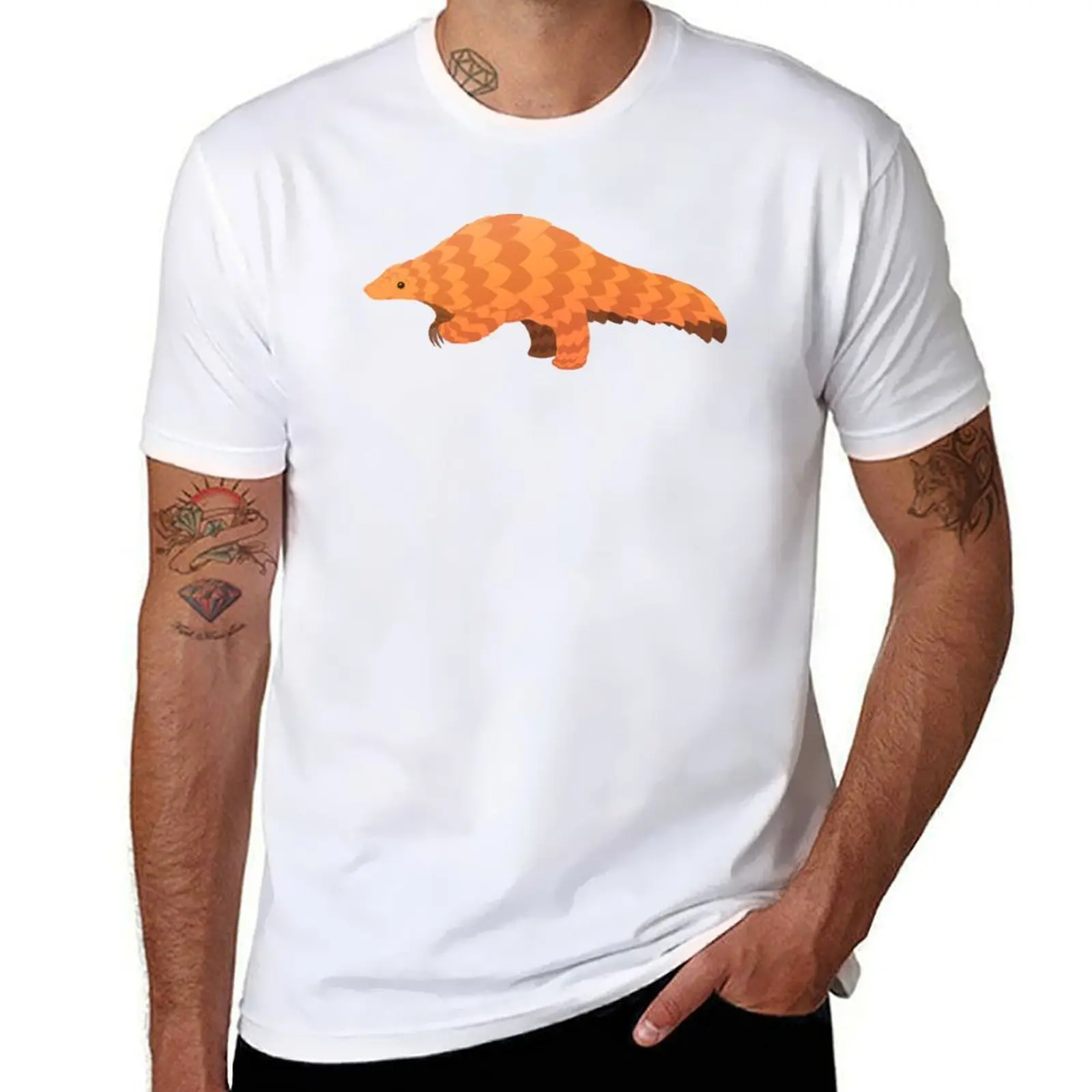 

Pangolin pls T-Shirt t shirts for man graphic tees t shirt men 100% cotton luxury brand T-Shirt