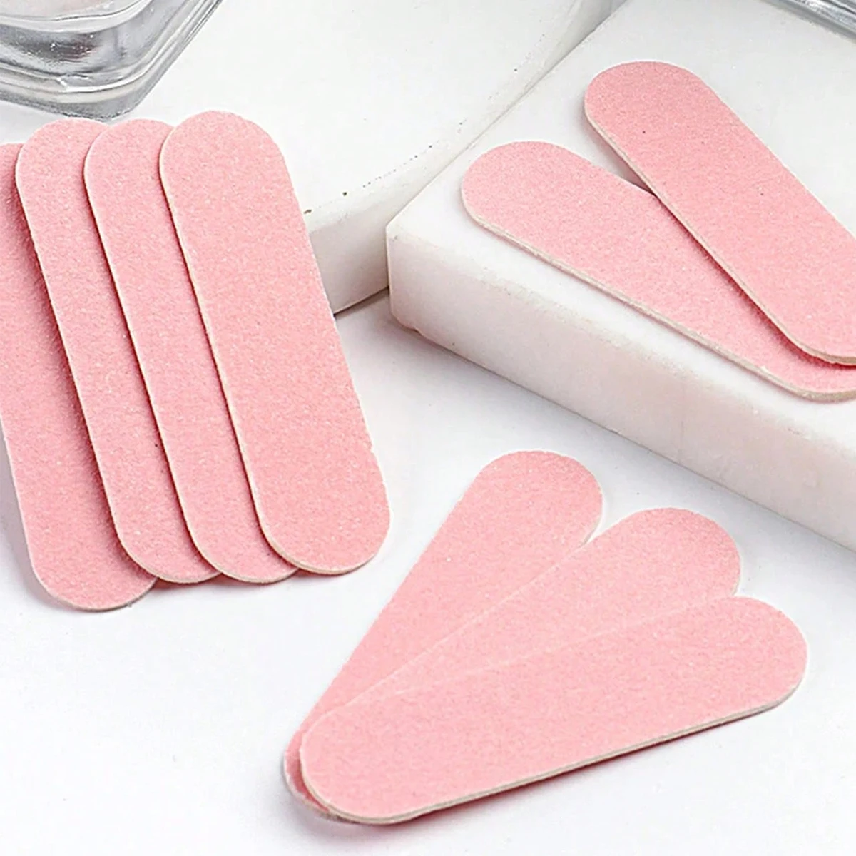 Picture 6: Disposable Manicure Kit Individually Packaged Nail Kit with Mini Nail File, Mini Nail Buffer, and Nail Stick for Salon Home Use