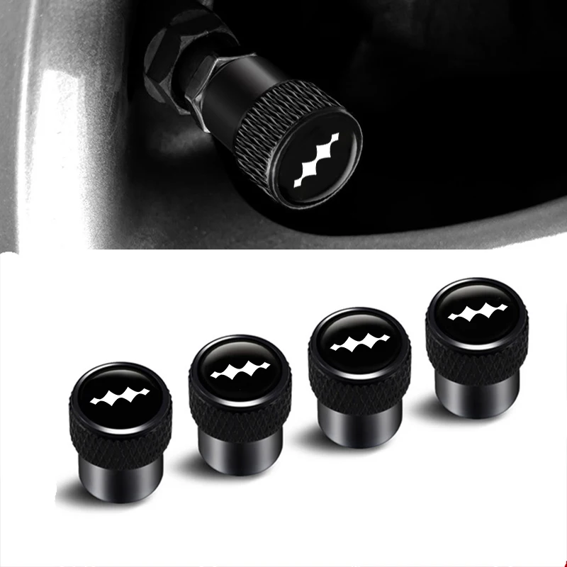 Car Wheel Tire Valve Stem Cap Cover Logo Stickers For BYD Formula Leopard 5 8 Titanium 3 7 Auto Styling Decoration Accessories