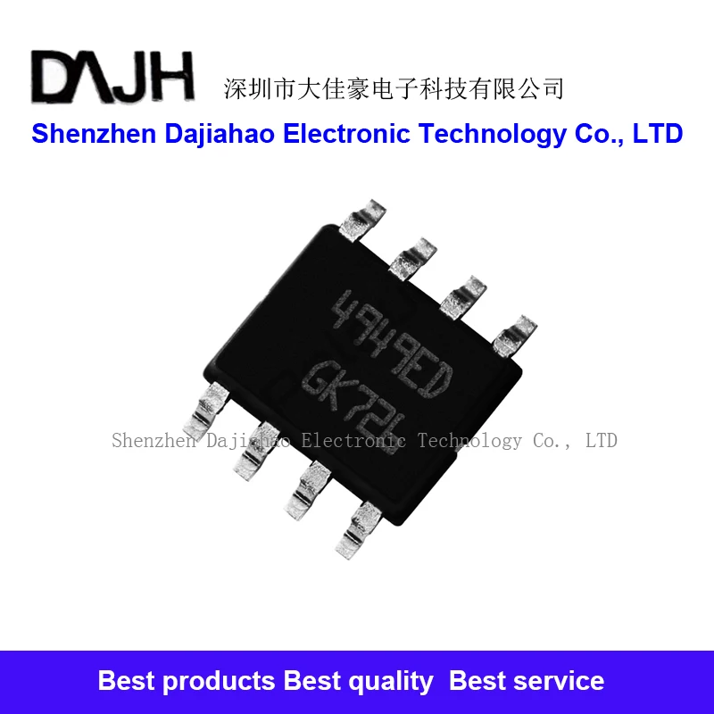 5pcs/lot L4949EDTR-E screen printing 4949ED SOP8 low dropout regulator IC chips in stock