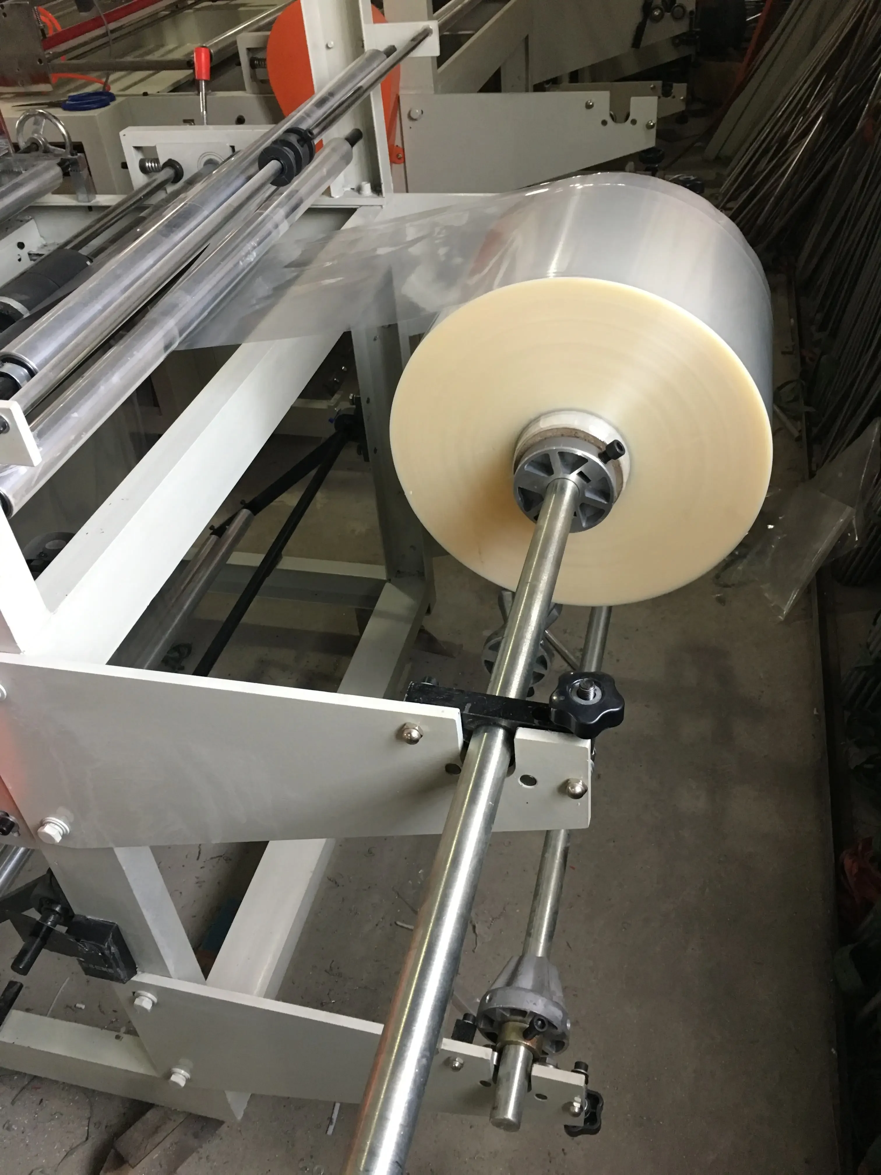 Plastic Bag Making Machine 240pcs/min Automatic Production Plastic Bag Making Machine
