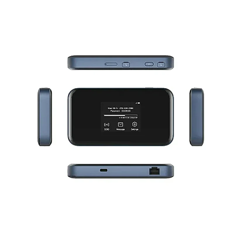 ZTE-enrutador wifi portátil MU5002 5G, punto de acceso, enrutador Gigabit cat22, con ranura para tarjeta sim, batería de 4500mAh, máximo 32