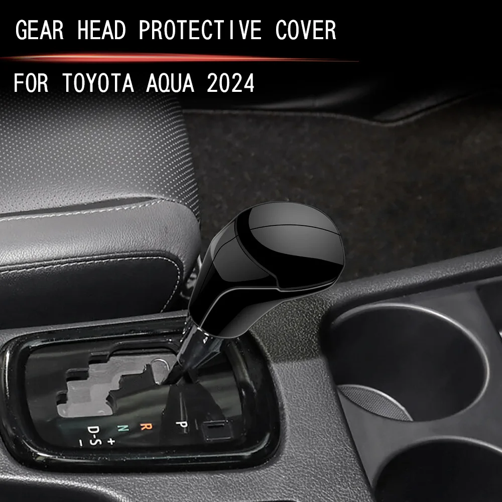 Suitable for 2024 Toyota Hirakes gear head decorative sequin sticker cover HILUX interior modification Gear Shift Knob