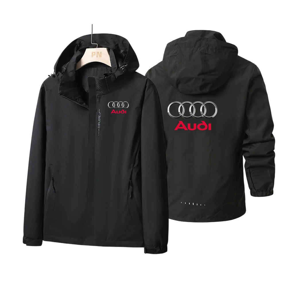 

Мужская куртка Audi для активного отдыха, осень 2026, новая ветрозащитная спортивная куртка для бегунов