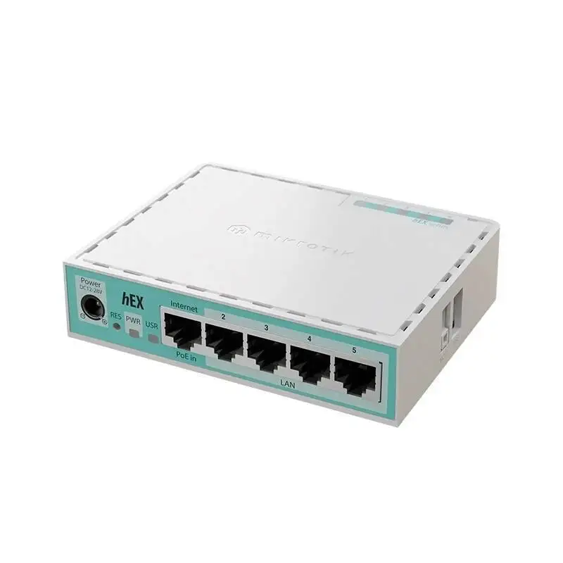MikroTik HEX E50UG 5 منافذ جيجابت ROS جهاز توجيه منزلي مستقر #2