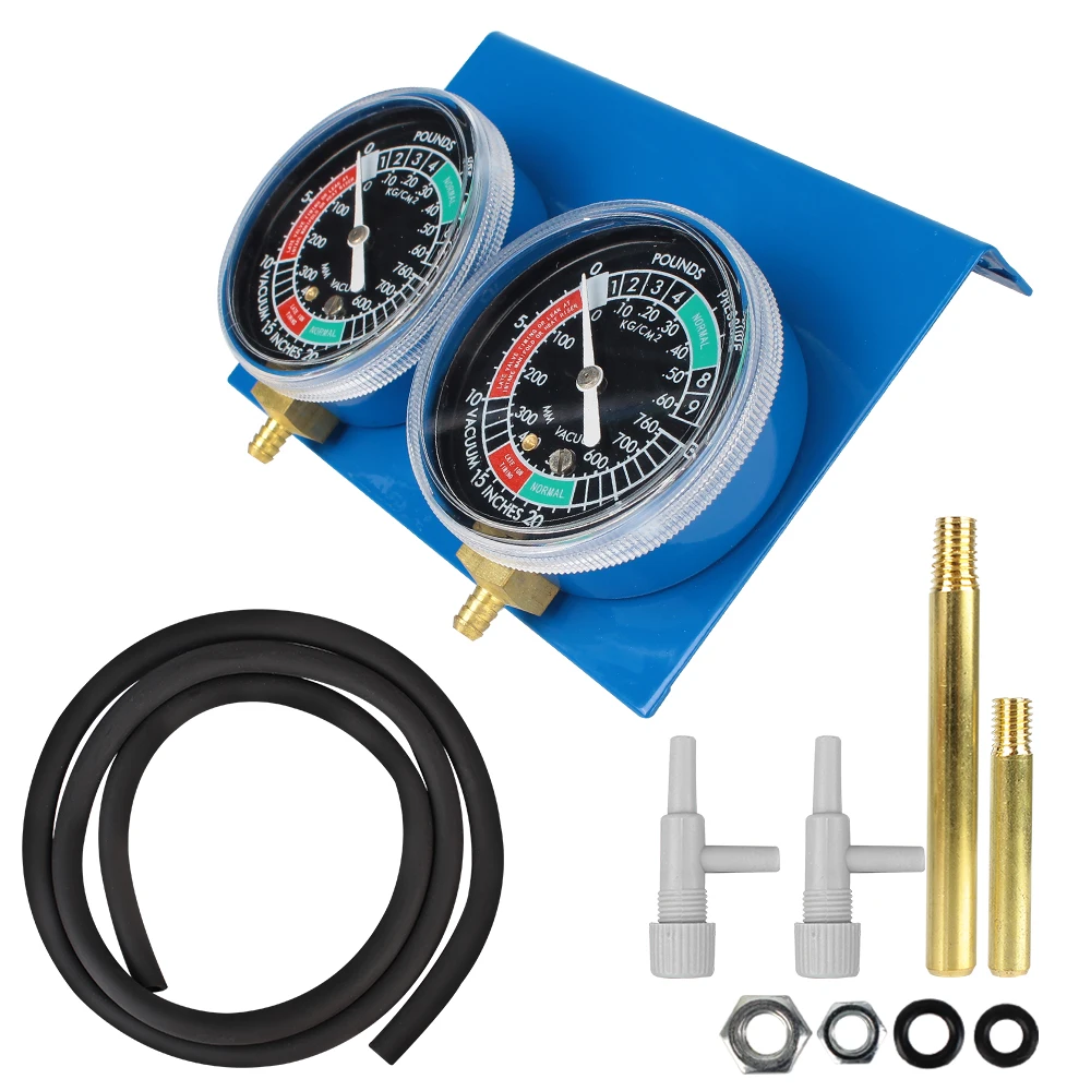 

Vacuum Balancer Gauge Cylinder Carburetor Synchronizer Tool W/Hose Set for Motorcycle Honda/Suzuki