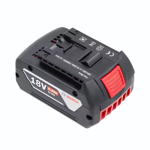 100% 오리지널-Bosch 18V 배터리, 18V 및 6000mAh 백업 배터리, Draadloze 전문 시스템, BAT609 BAT618 GBA18V80 도구 바