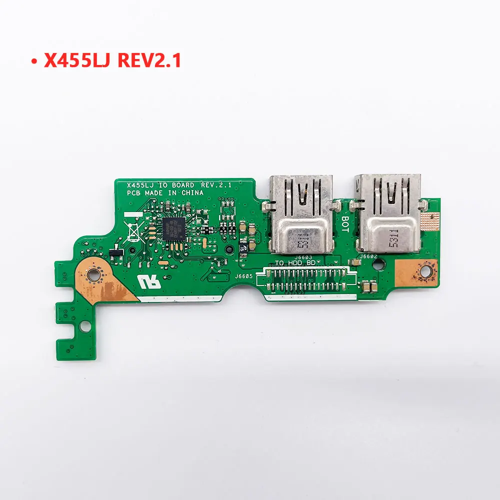 For ASUS X455L X455LD X455LJ X455LF X455DG X455WE A455L K455L F455L W419L Y483L DX882L Laptop USB audio Jack Card reader board