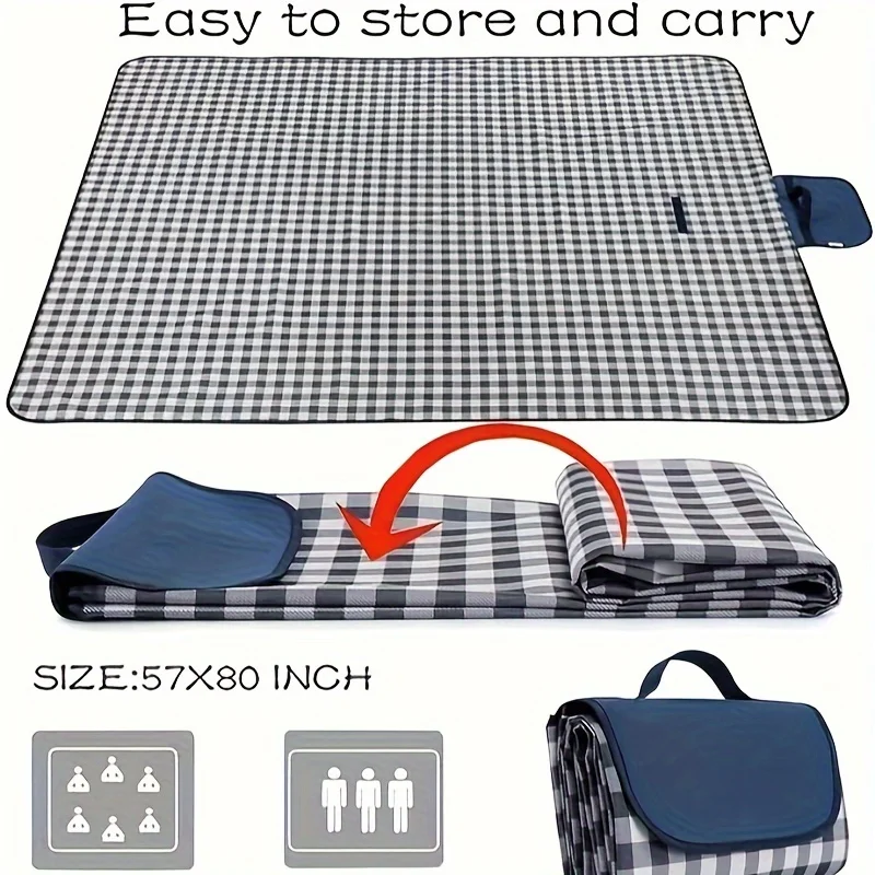 Picnic Blanket | Beach Mat | Indoor and Outdoor Picnic Blanket, 80 \