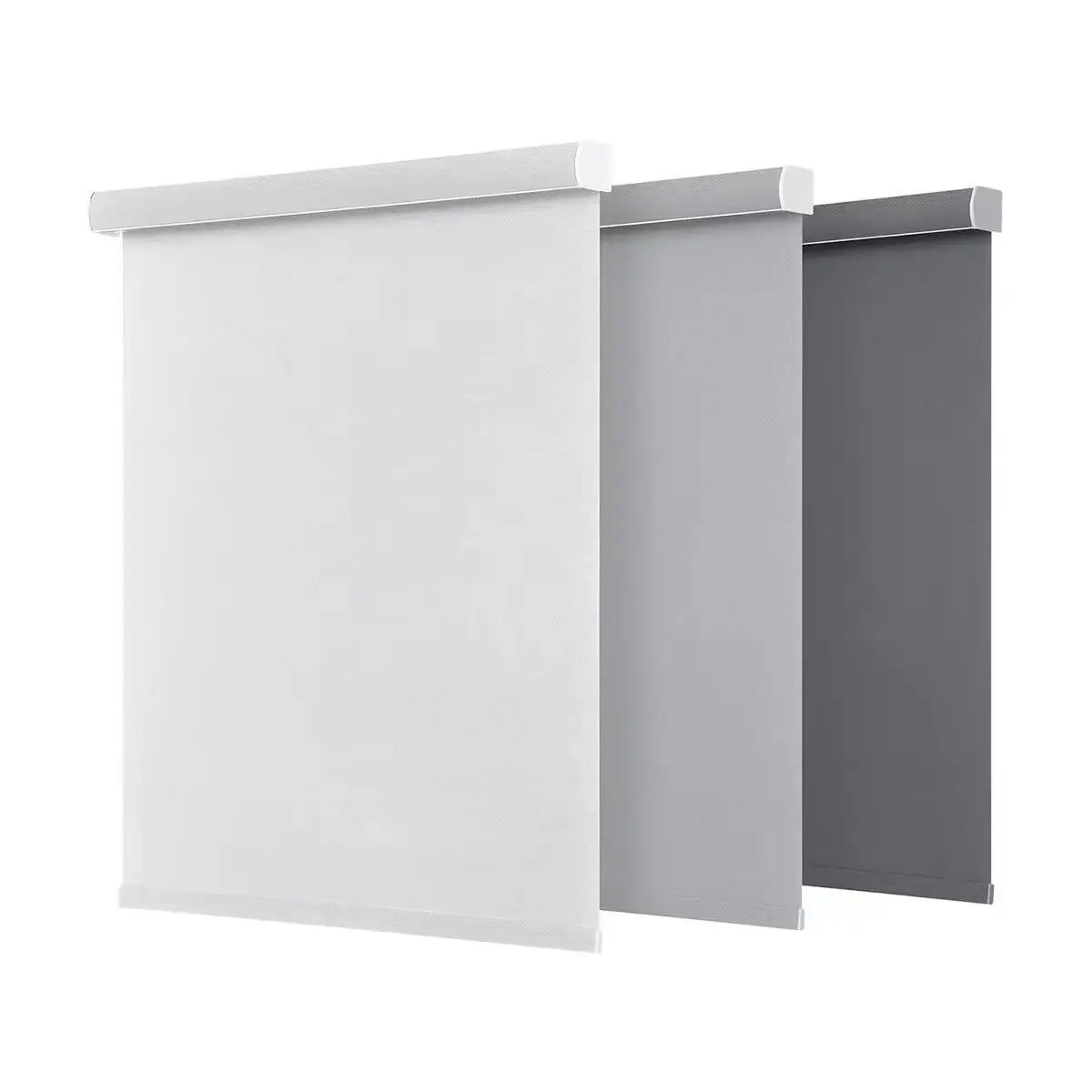 

High Quality Blackout Smart Electric Motorized Windows Roller Shades Customize Size Motorized Roller Blinds Living Room Privacy