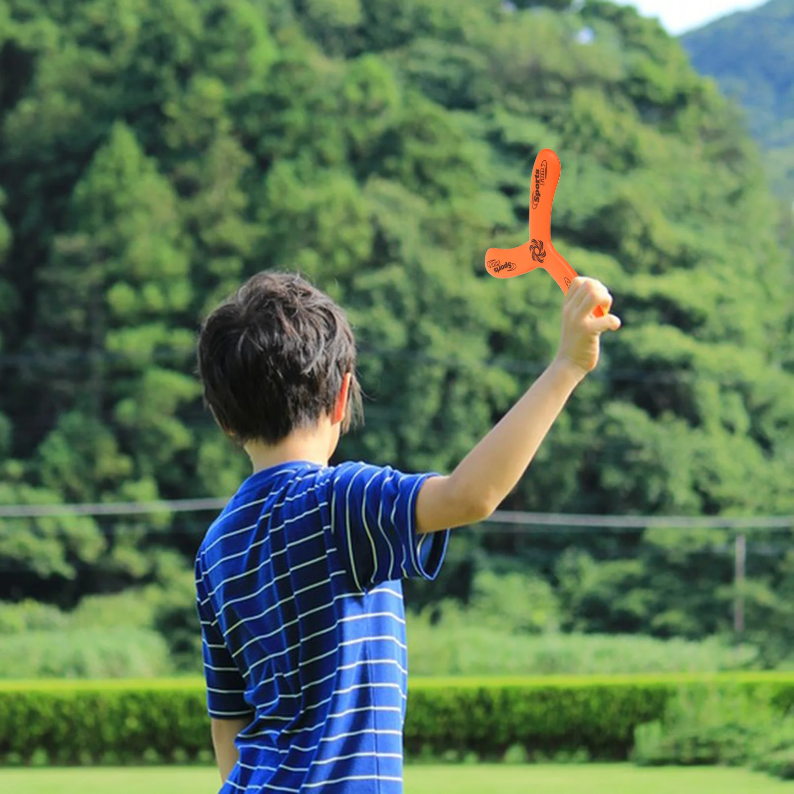 para chico jugando divertido juguete volador lanzar y atrapar juguetes Eva niños niño