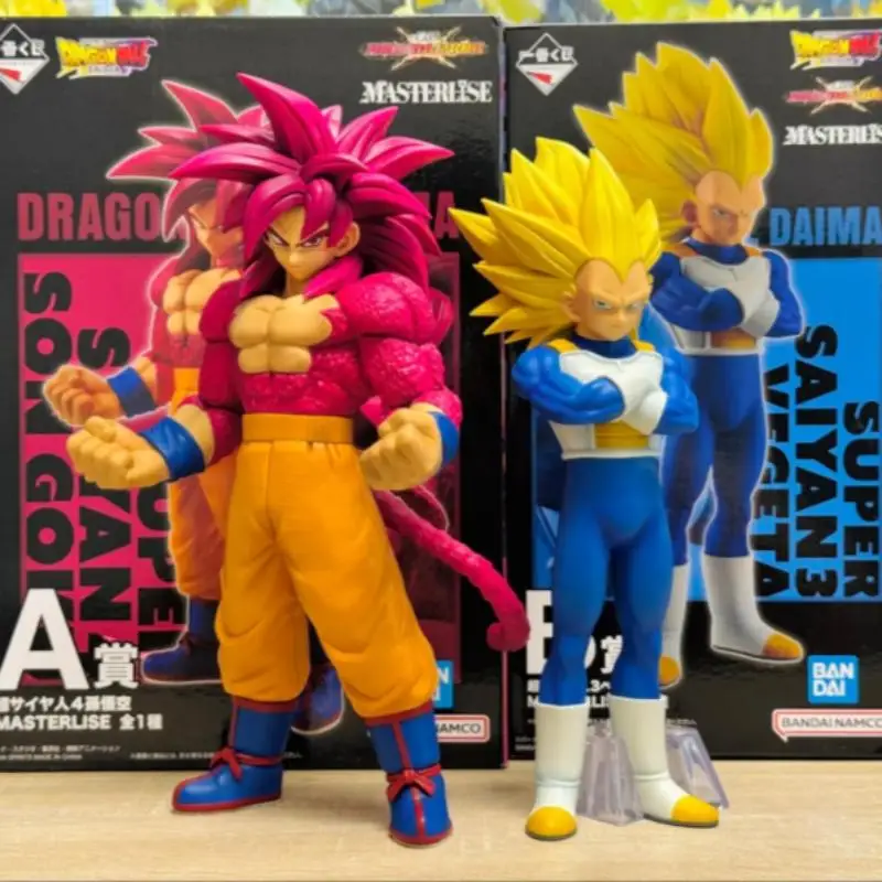

В наличии оригинальная фигурка Bandai Spirits Ichiban Kuji Dragon Ball Daima Son Goku SSJ4 Vegeta SSJ3 Anime, экшн-фигурка, подарки, игрушки