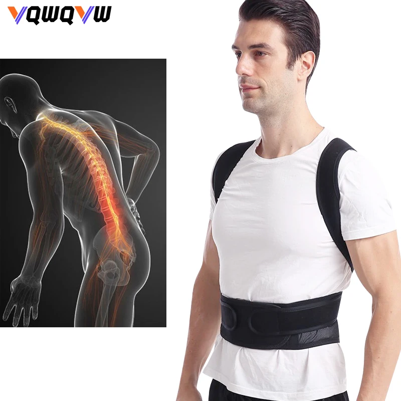 1Pcs Back Brace Anti Hunchback Correction Belt for Basketball,Tennis Back,Shoulder Opening,Posture Correction with Divine Device