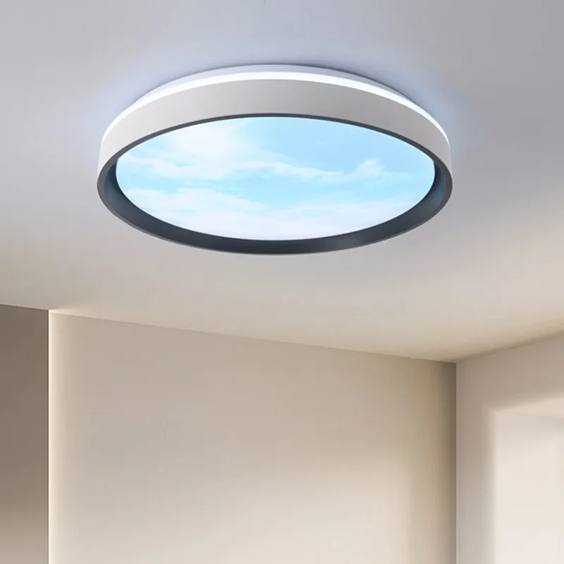 inteligente led luz de teto controle voz controle remoto sala estar quarto cozinha banheiro sala jantar lua iluminacao casa 01