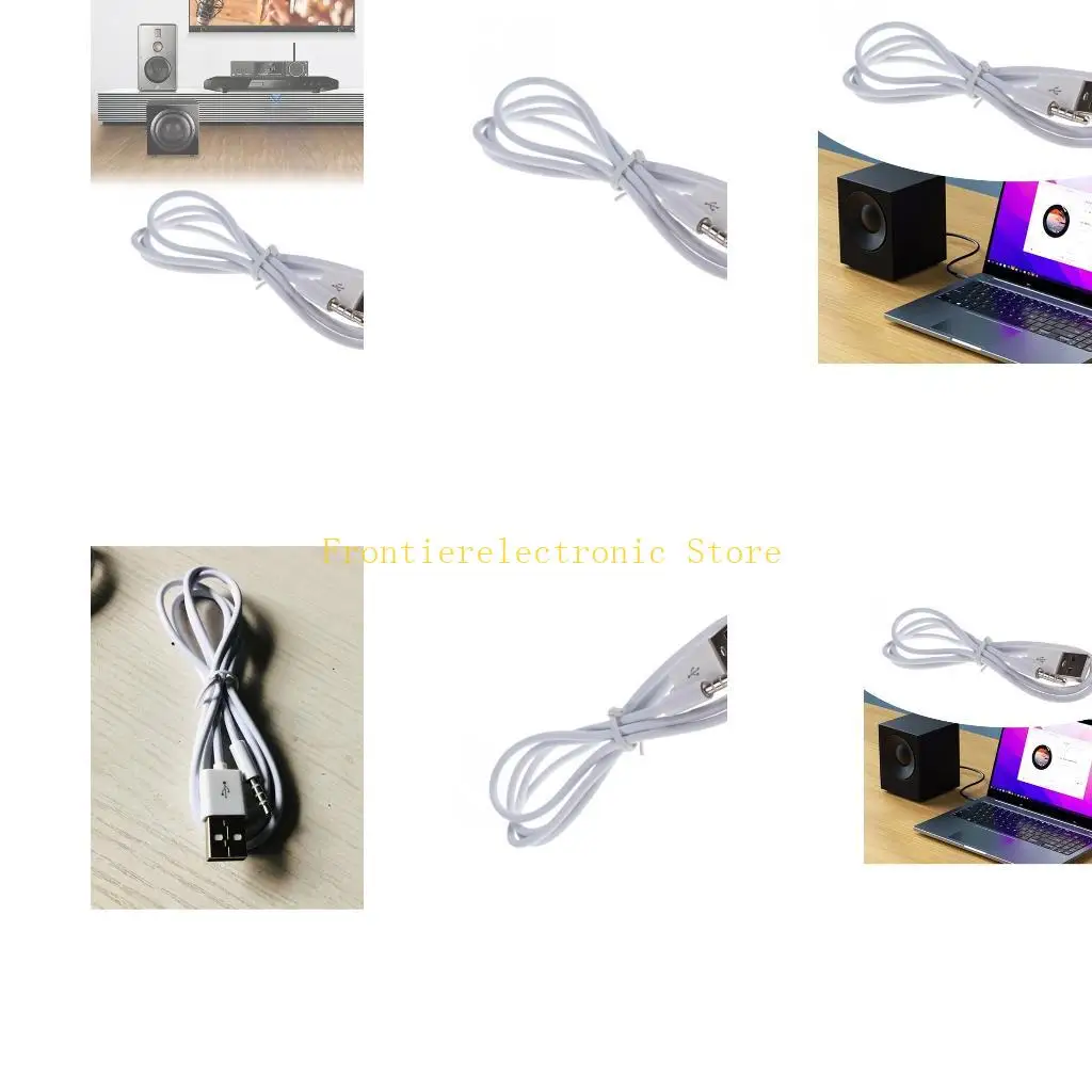 

G8DB 1 метр USB до 3,5 мм зарядный кабель для передачи данных для MP3-устройств белый премиум