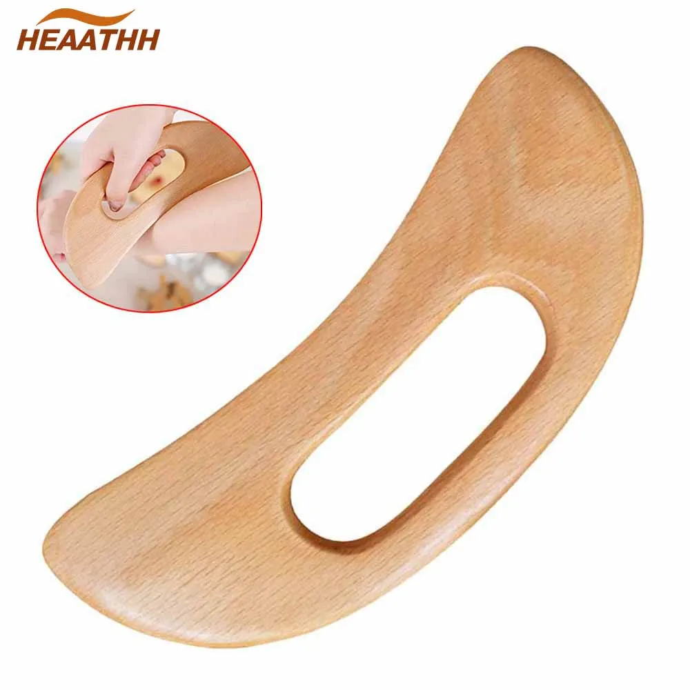 

Инструмент для лечения дерева HEAATHH, средство для массажа медицинского класса, инструмент для выскабливания спины, ног, рук, шеи, плеч