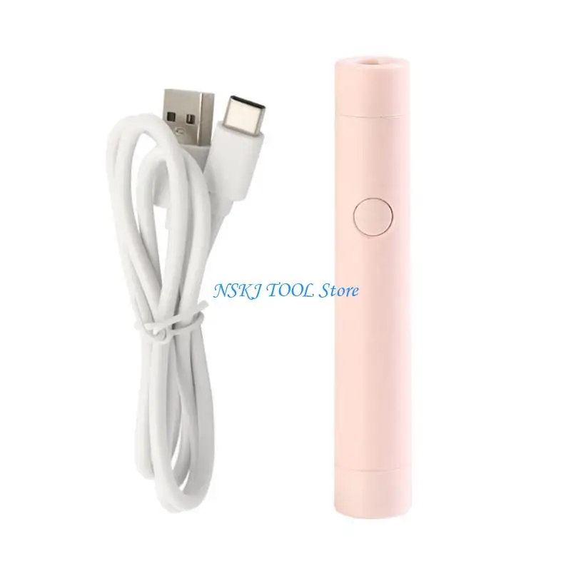 L8RC LED القلم المحمول علاجات ضوء الأظافر آلة صغيرة قابلة للشحن مسمار الخفيفة #3