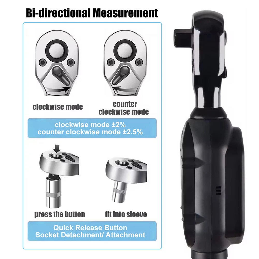 New Digital Preset Torque Wrench 1/2\