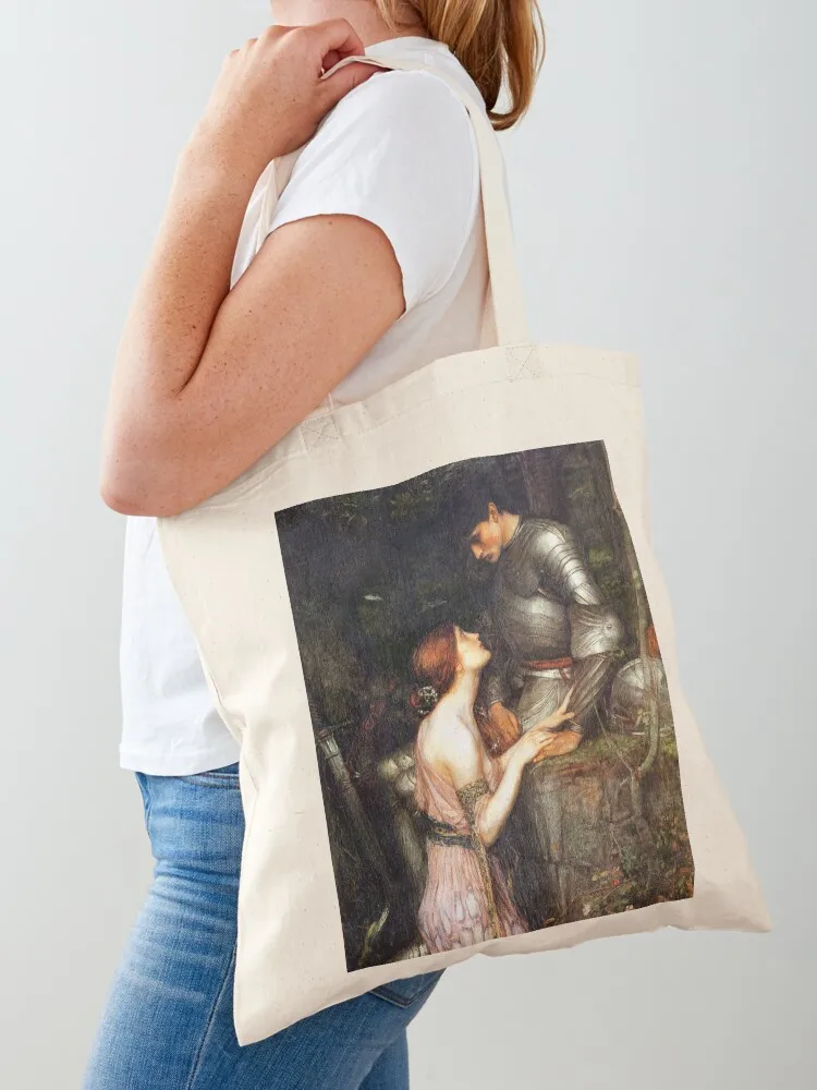

Lamia and the Soldier - John William Waterhouse Tote Bag supermarket folding bag cute tote bag Big canvas shopping
