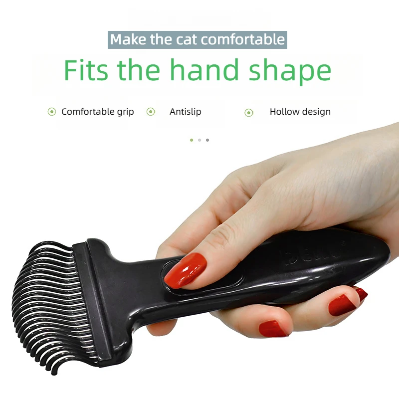 Pet Grooming Brush Self Cleaning Automatic Dog Cat Shaving Brush Removing Cat Hair Pet Comb