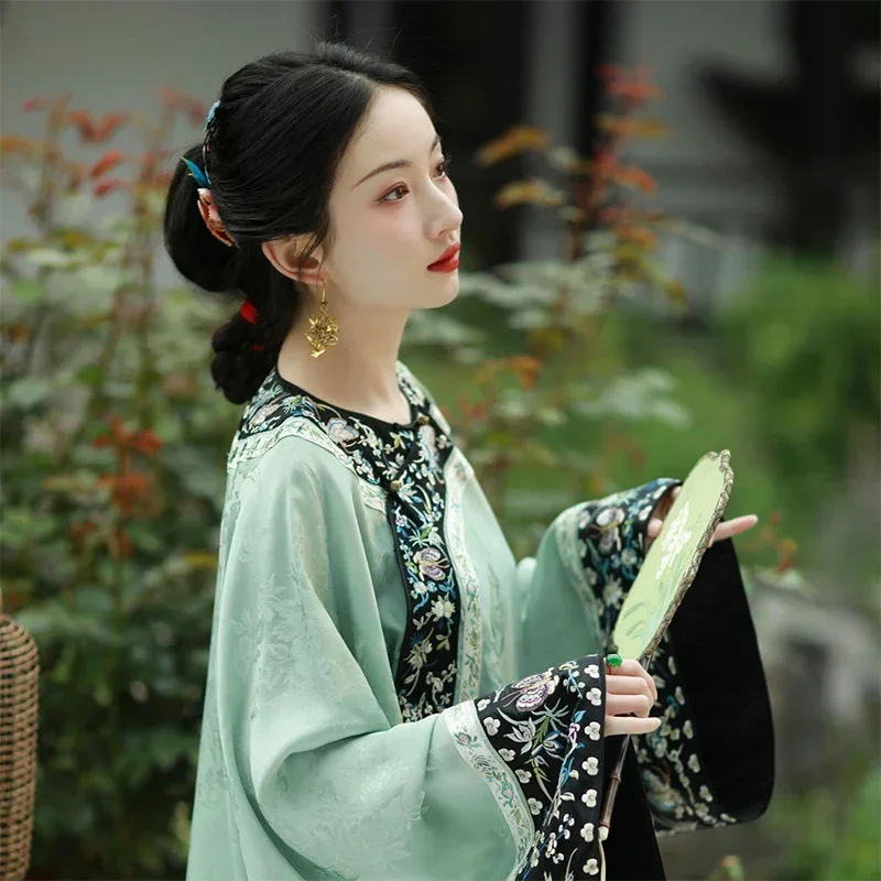 50cm Chinese Embroidered Webbing Lace Retro Embroidery Trim for DIY Hanfu Costume Cushion Curtain Decor Ribbon Accessories