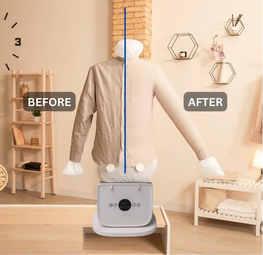 سعر الجملة مجفف الحديد الرقمي متعدد الوظائف 1400 واط آلة مجفف الملابس المحمولة للمنزل