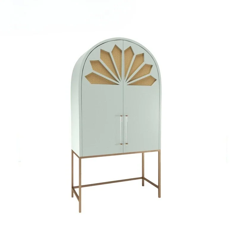 Modern hotel art display cabinet, gallery-style decorative display cabinet