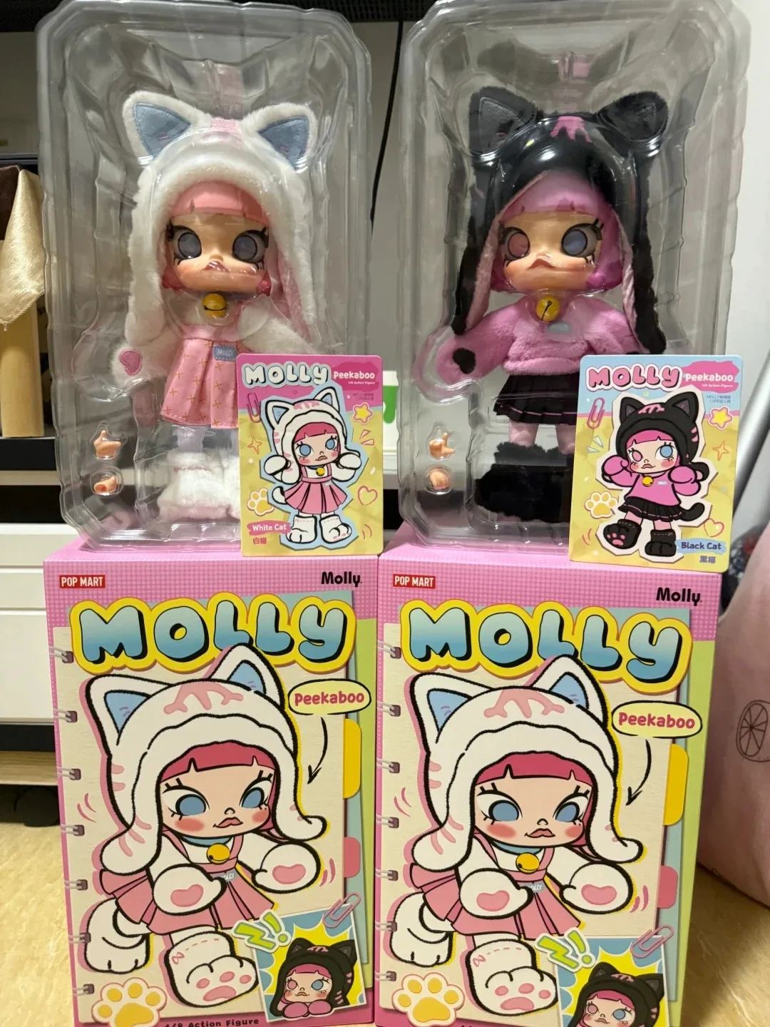 POP MART Original Genuine MOLLY Hide-and-Seek 1/8 Action Figure