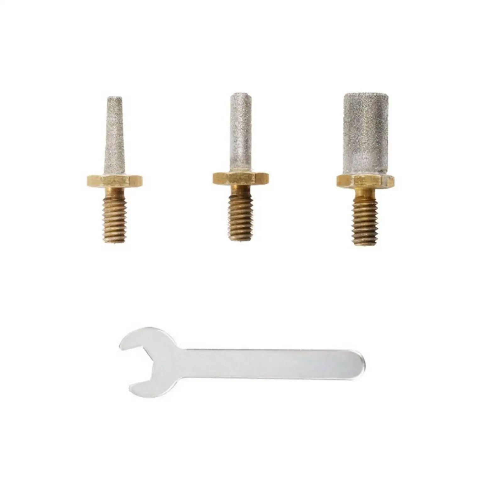 4 Pieces Hardened Grinder Head Set High-Strength Glass Grinder Head Ceramic