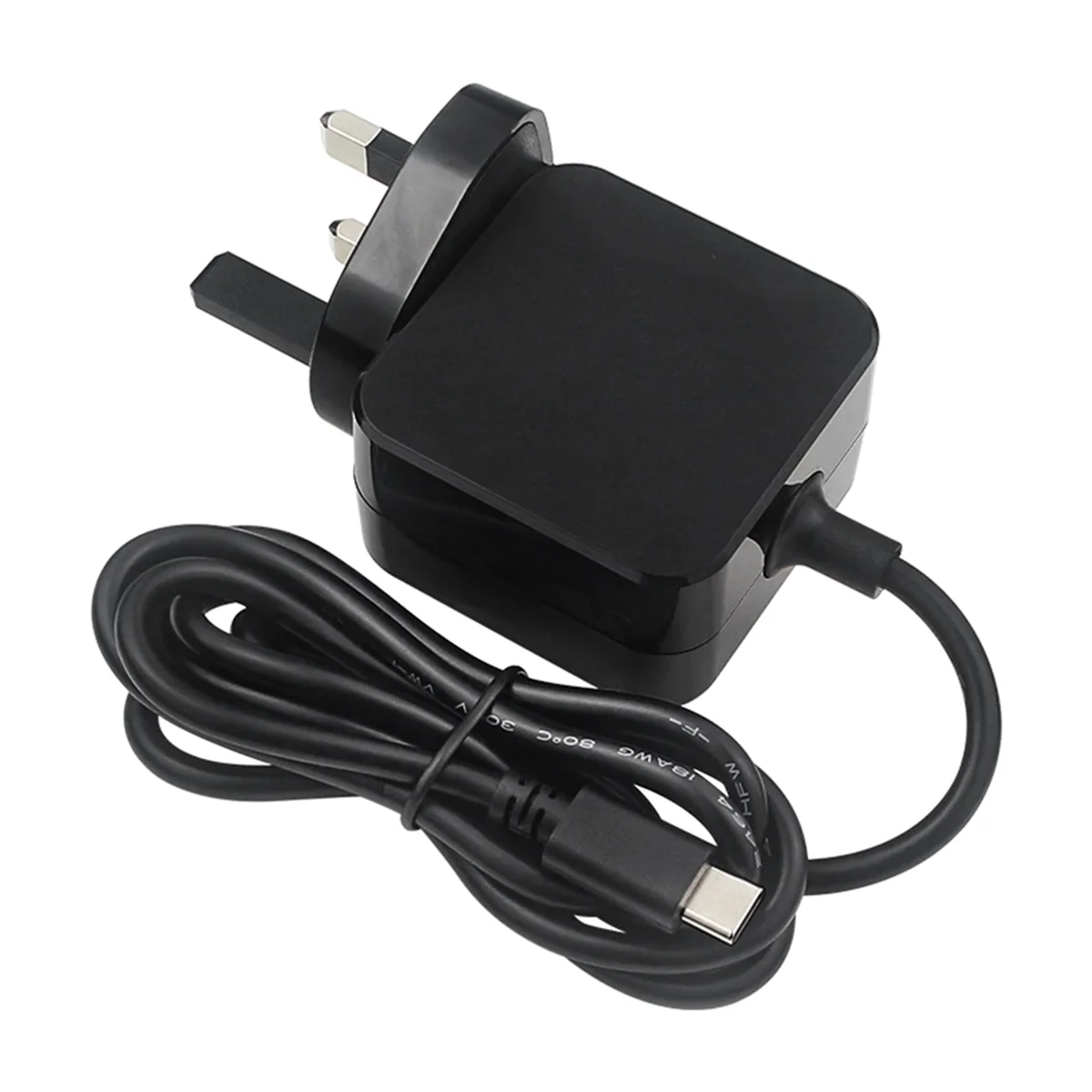 محول الطاقة لـ 5 مصدر طاقة PD 27W 5.1V 5A USB Type C شاحن محول الطاقة لملحقات RPI 5 Pi5 - قابس المملكة المتحدة